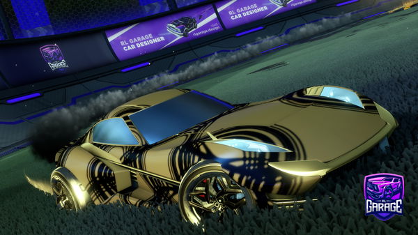 A Rocket League car design from Pulse_Cash12