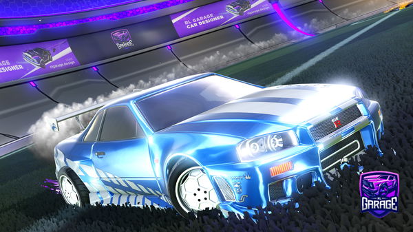 A Rocket League car design from Clipz_Og9