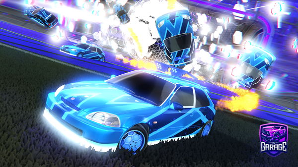 A Rocket League car design from Terragang