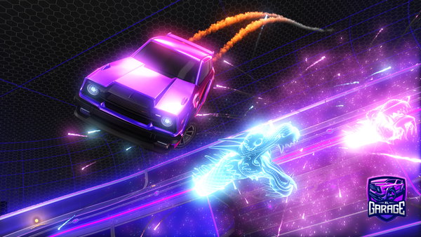 A Rocket League car design from YuskiRL