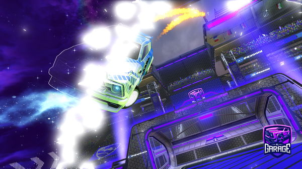 A Rocket League car design from Breadyboi57572