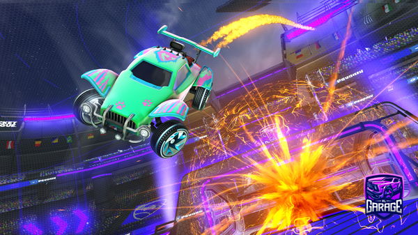 A Rocket League car design from Kreechur