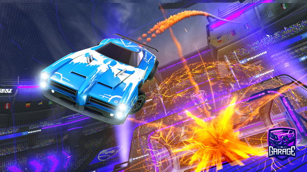 A Rocket League car design from Liam___rl