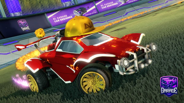 A Rocket League car design from DRKS1DER_Alt