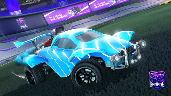 A Rocket League car design from Skib____