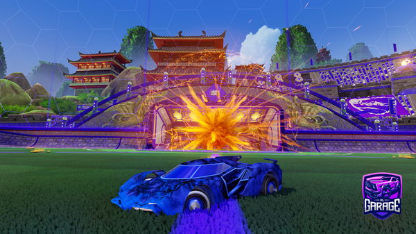 A Rocket League car design from Plyons09