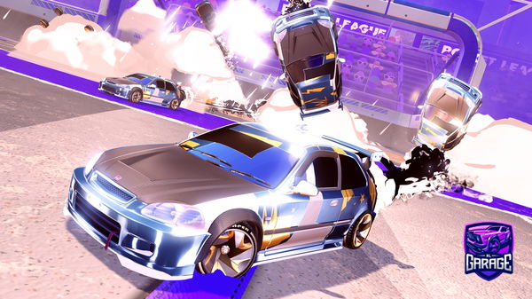 A Rocket League car design from FiXX_GOLDEN