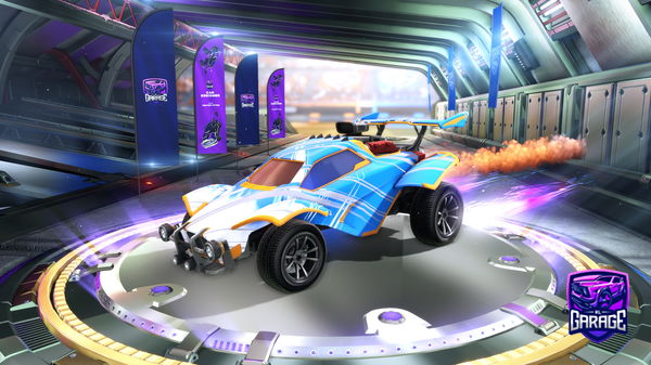 A Rocket League car design from King_Marley