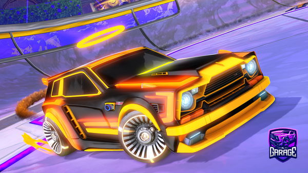 A Rocket League car design from Zaxonius