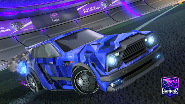 A Rocket League car design from Tnt123