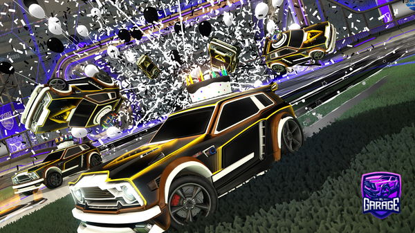 A Rocket League car design from sawcubic