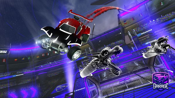 A Rocket League car design from sirsxvxge33