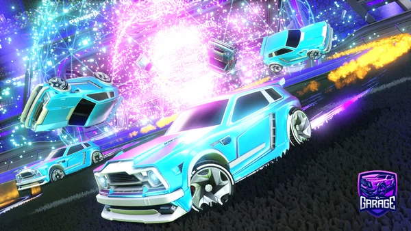 A Rocket League car design from InTheBin1