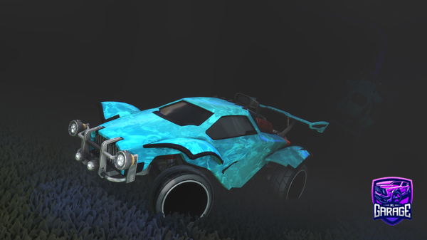 A Rocket League car design from Pup_Gaming