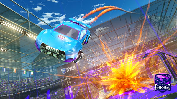 A Rocket League car design from Kinglar