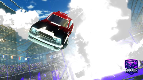 A Rocket League car design from sea120hz