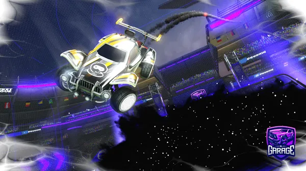 A Rocket League car design from Dark74