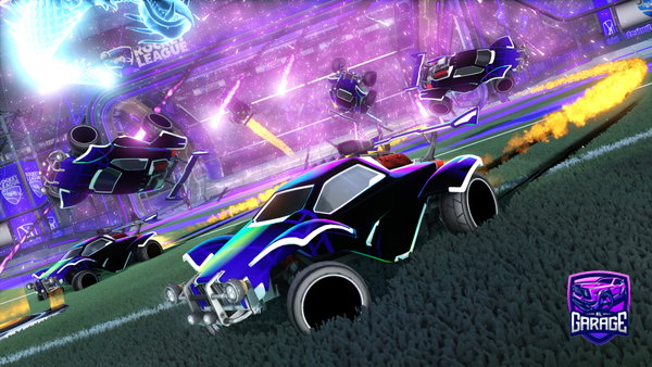 A Rocket League car design from ELBARTO7855