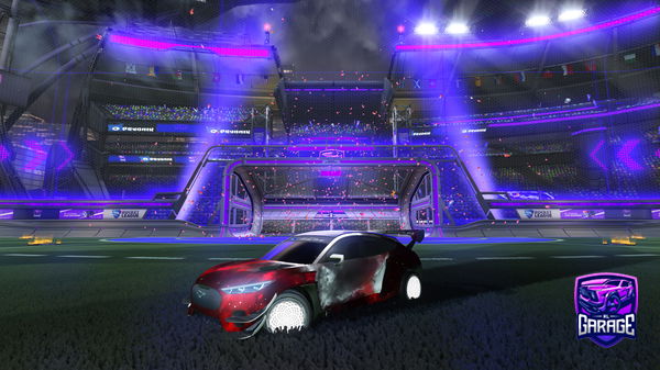 A Rocket League car design from Blendinggs-