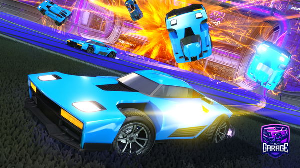 A Rocket League car design from hsbsvsbb