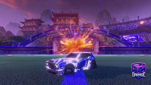 A Rocket League car design from rloldplayerrs