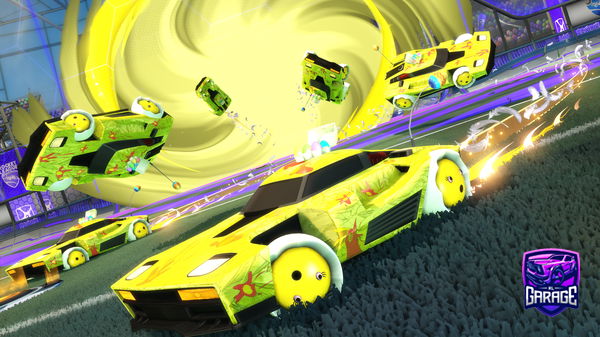 A Rocket League car design from DaceyB