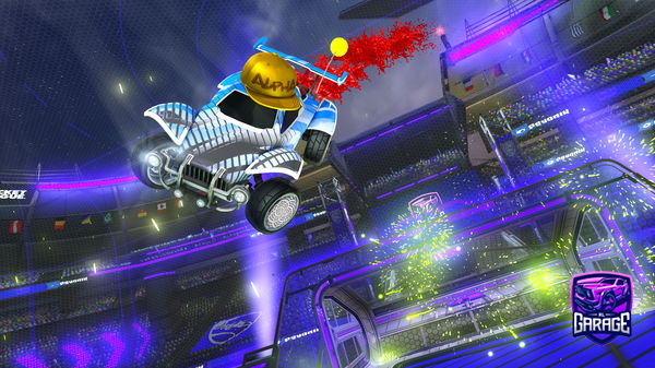 A Rocket League car design from MovingMdog118