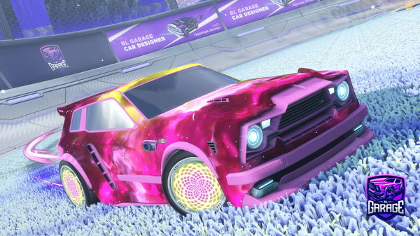 A Rocket League car design from IcONic_Wrld