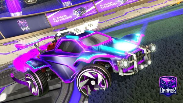 A Rocket League car design from OO0RI