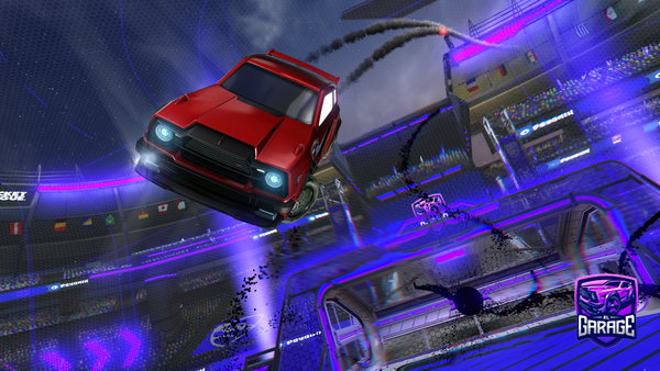 A Rocket League car design from MathzinBR1