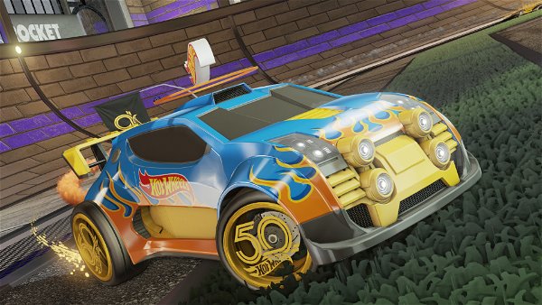 A Rocket League car design from mikyp9xd