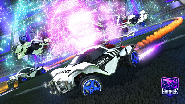 A Rocket League car design from tropix31