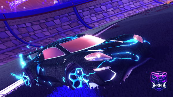 A Rocket League car design from boosted497