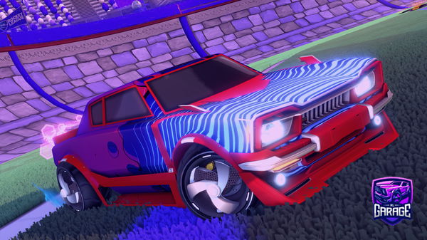 A Rocket League car design from Tydrorl