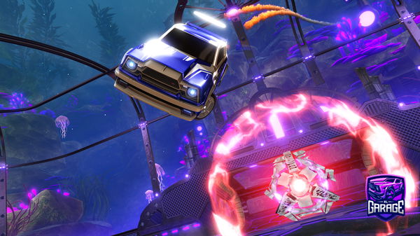 A Rocket League car design from Vibro-