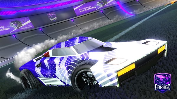 A Rocket League car design from FLP_Math_