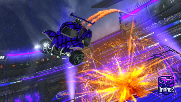 A Rocket League car design from Wlodarm