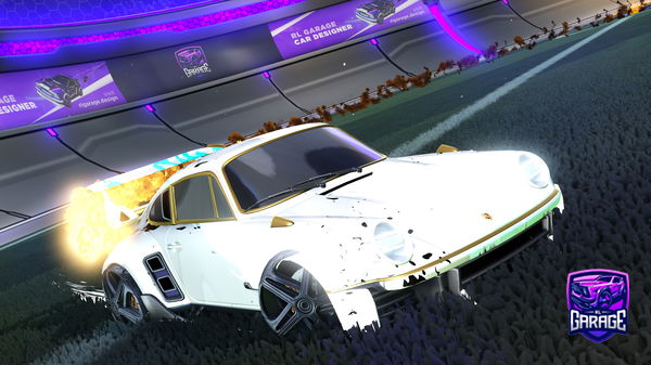 A Rocket League car design from RJcool