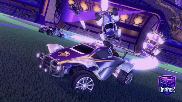 A Rocket League car design from Fishy7286