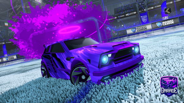 A Rocket League car design from Retraktable