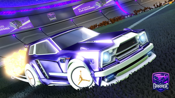 A Rocket League car design from SW_PULVZRL