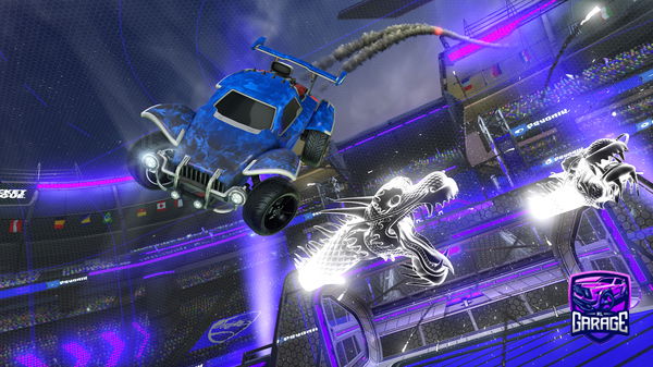 A Rocket League car design from No7