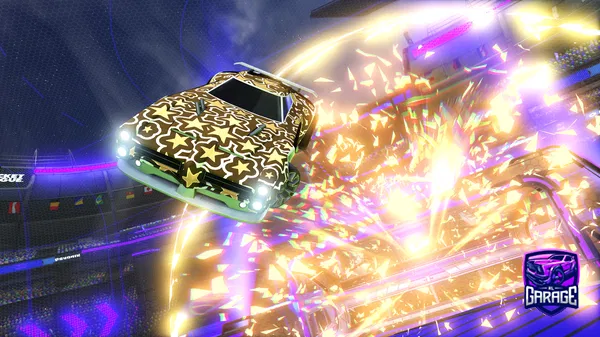 A Rocket League car design from __S