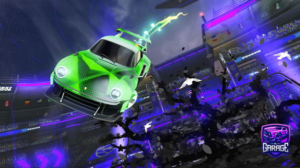 A Rocket League car design from Scorch2221