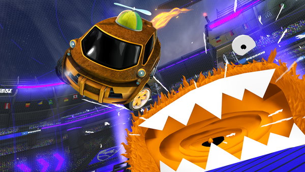 A Rocket League car design from dextertheo