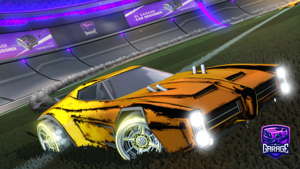 A Rocket League car design from OblxWanKenobi