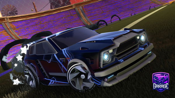 A Rocket League car design from Ripperatschool