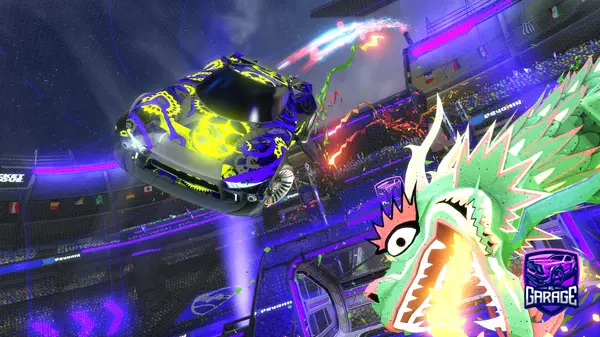 A Rocket League car design from T-Crafter