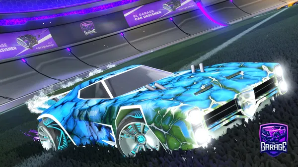 A Rocket League car design from ravalloni