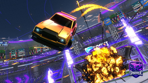 A Rocket League car design from GummyBears11